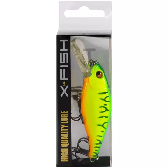 Воблер X-Fish Chipotel 70F 70mm 12g #050 (1.2-2.0m), Розмір/Вага: 70mm/12g, Колір воблера: 050, фото , изображение 2