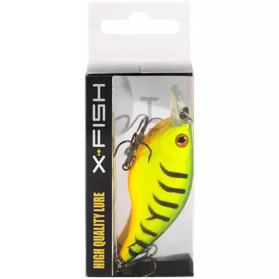 Воблер X-Fish Bobby 60F 60mm 9.5g #098 (1.8-2.3m), Размер/Вес: 60mm/9.5g, Цвет воблера: 098, фото , изображение 2