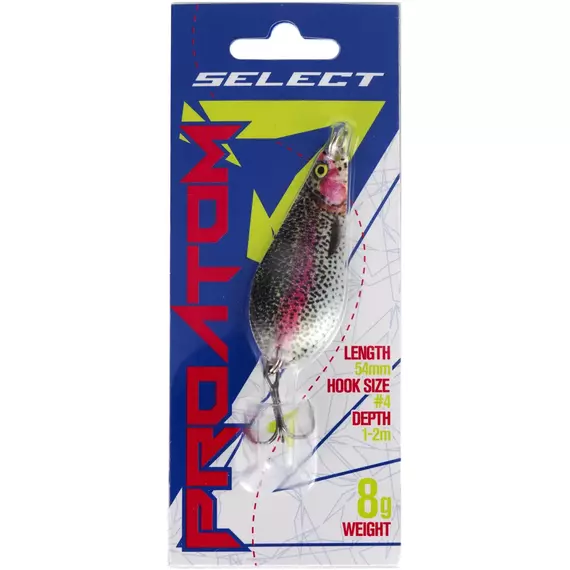 Блешня Select ProAtom 8.0g 54mm S48, Вага блешні: 8г, Колір блешні: S48, фото , изображение 2