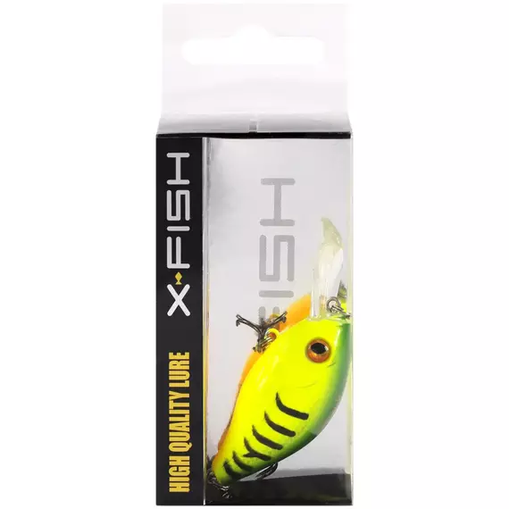 Воблер X-Fish Cranky 45F 45mm 7g #098 (0.6-1.5m), Розмір/Вага: 45mm/7g, Колір воблера: 098, фото , изображение 2