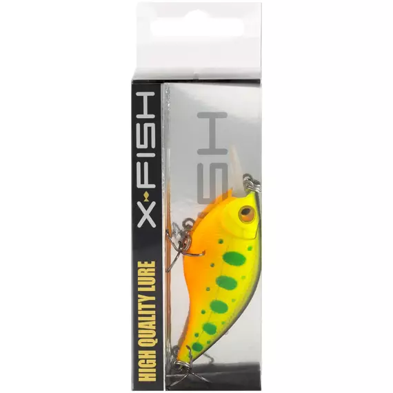 Воблер X-Fish Bobby 60F 60mm 9.5g #163 (1.8-2.3m), Размер/Вес: 60mm/9.5g, Цвет воблера: 163, фото , изображение 2