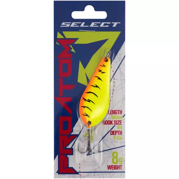 Блешня Select ProAtom 8.0g 54mm #11, Вага блешні: 8г, Колір блешні: 11, фото , изображение 2