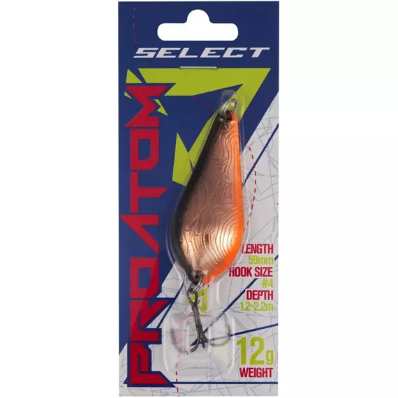 Блешня Select ProAtom 12.0g 59mm #07, Вага блешні: 12г, Колір блешні: 07, фото , изображение 2