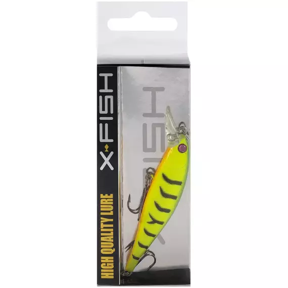 Воблер X-Fish Predator 65SP 65mm 5.5g #098 (0.5-1.5m), Розмір/Вага: 65mm/5.5g, Колір воблера: 098, фото , изображение 2