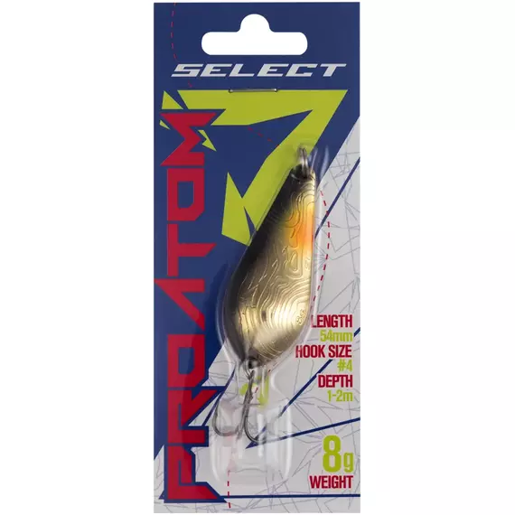 Блешня Select ProAtom 8.0g 54mm #06, Вага блешні: 8г, Колір блешні: 06, фото , изображение 2