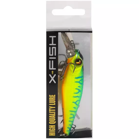 Воблер X-Fish Robber 80F 80mm 9.5g #120 (0.5-1.0m), Размер/Вес: 80mm/9.5g, Цвет воблера: 120, фото , изображение 2