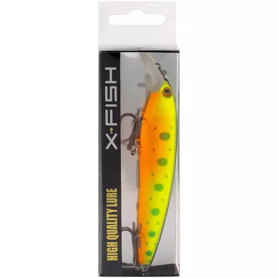 Воблер X-Fish Slim 100F 100mm 16.5g #163 (0.8-1.2m), Розмір/Вага: 100mm/16.5g, Колір воблера: 163, фото , изображение 2