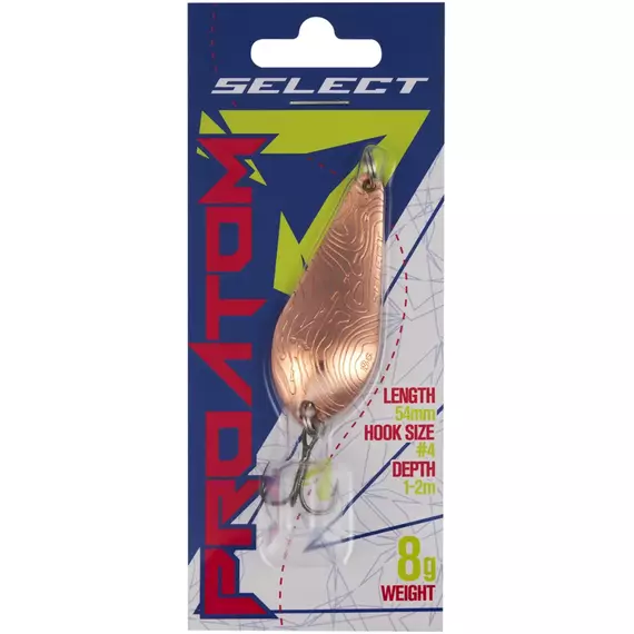 Блешня Select ProAtom 8.0g 54mm #03, Вага блешні: 8г, Колір блешні: 03, фото , изображение 2