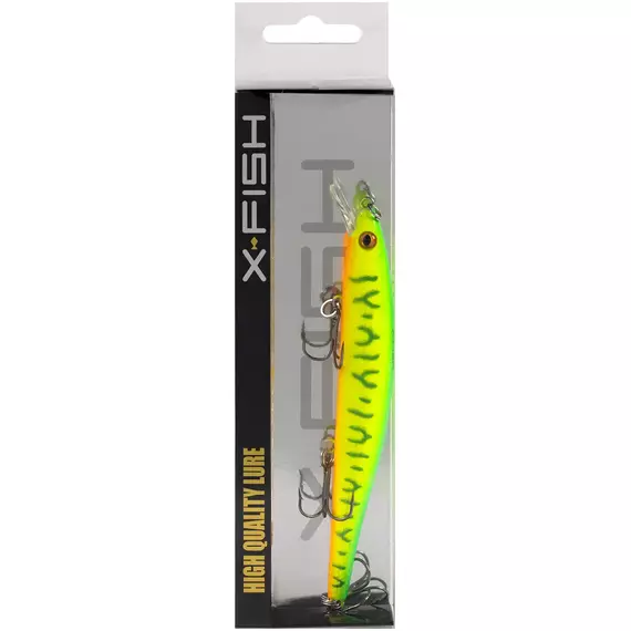 Воблер X-Fish Twitch 120F 120mm 14.5g #050 (0.5-1.2m), Розмір/Вага: 120mm/14.5g, Колір воблера: 050, фото , изображение 2