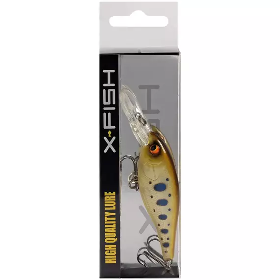 Воблер X-Fish Beaver 70F 70mm 10.5g #081 (1.8-2.5m), Розмір/Вага: 70mm/10.5g, Колір воблера: 081, фото , изображение 2