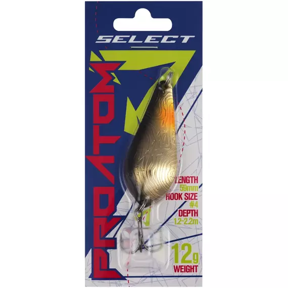 Блешня Select ProAtom 12.0g 59mm #06, Вага блешні: 12г, Колір блешні: 06, фото , изображение 2