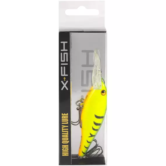 Воблер X-Fish Beaver 70F 70mm 10.5g #098 (1.8-2.5m), Розмір/Вага: 70mm/10.5g, Колір воблера: 098, фото , изображение 2