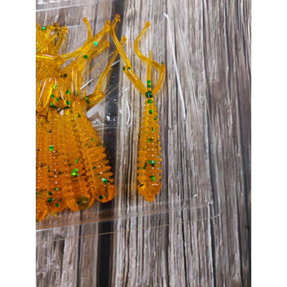 Силікон Select Toxic 1.7" col.006 (8 шт/упак), Довжина силікону: 1.7" (4.2 см), Колір силікону: 006, фото , изображение 8