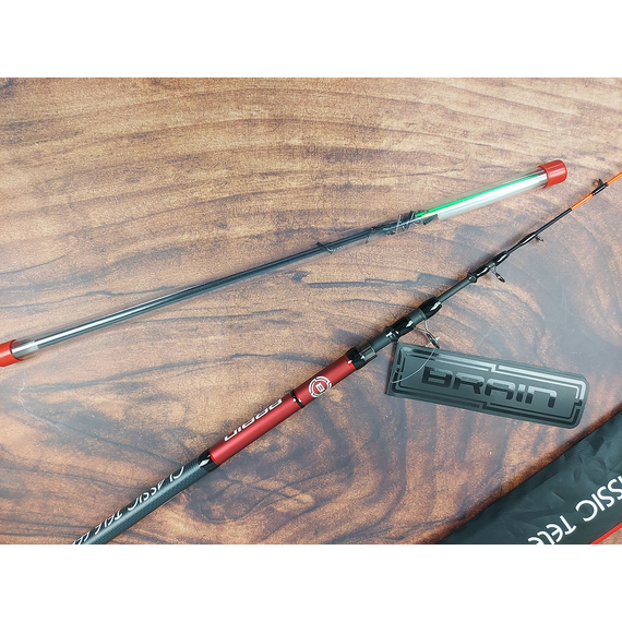 Телескопічний фідер Brain Classic Tele Feeder 2.70m, тест до 160g (+ чохол, пластиковий захист на кільця, три вершинки), Модель: 2.70m, фото , изображение 16