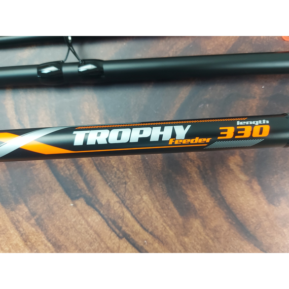 Фідер X-Fish Trophy Feeder 3.30m Max 180g (2 вершинки з тубусом, чохол), Модель: 3.3m 180g, фото , изображение 9