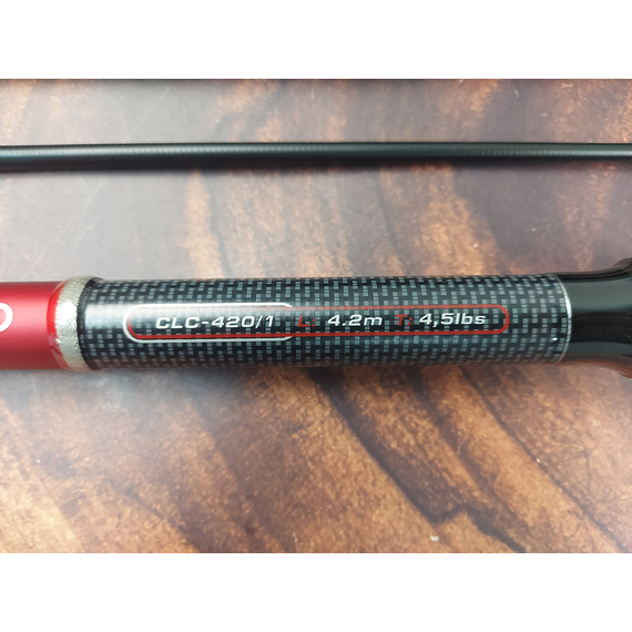 Коропове вудилище Brain Classic Carp 4.20 м / 4.5 lbs / 3 секції — для далеких закидів і великої риби, Модель: 4.20m 4.5lbs, фото , изображение 12