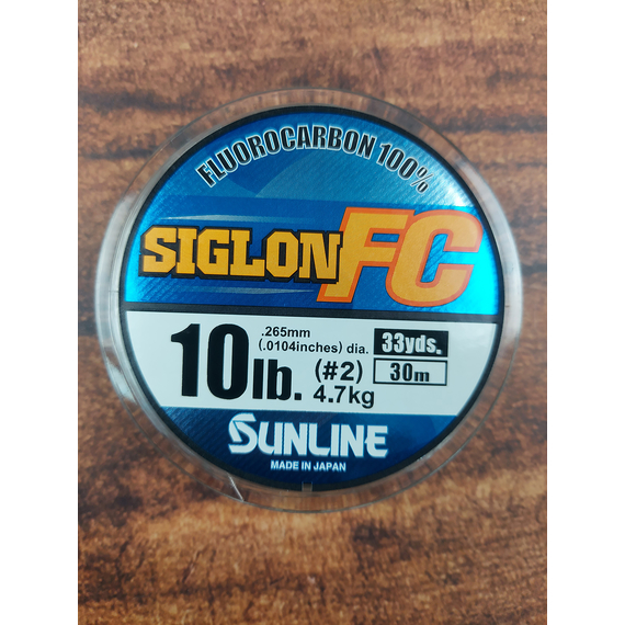 Флюорокарбон Sunline Siglon FC 30m 0.265mm 4.7kg повідцевий, Діаметр: 0.265, фото , изображение 4