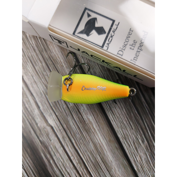 Воблер Jackall Chubby 38 SSR 38мм 4.2г Mat Tiger, Размер/Вес: 38мм/4.2г, Цвет воблера: Mat Tiger, фото , изображение 6