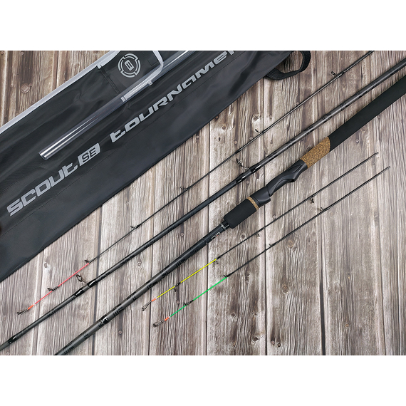 Фідер Brain Scout SE Tournament 3.60m max 100g 3sec (+3 вершинки), Модель: 3.6m 100g, фото , изображение 20