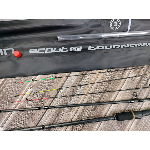 Фідер Brain Scout SE Tournament 3.60m max 100g 3sec (+3 вершинки), Модель: 3.6m 100g, фото , изображение 21