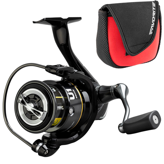 Катушка Favorite U1 2500S (подшип. 7+1) + Фирменный чехол, Размер шпули: 2000S, Комплектація: з чохлом, фото 