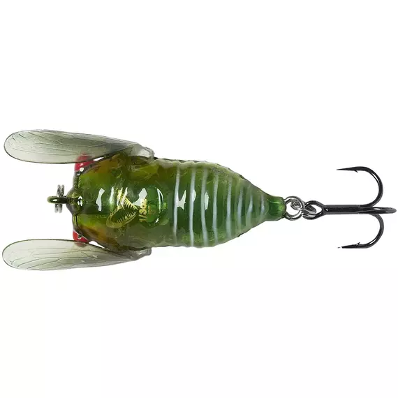 Воблер цикада Savage Gear 3D Cicada F 33mm 3.5g Green, Розмір/Вага: 33мм/3.5г, Колір воблера: Green, фото 