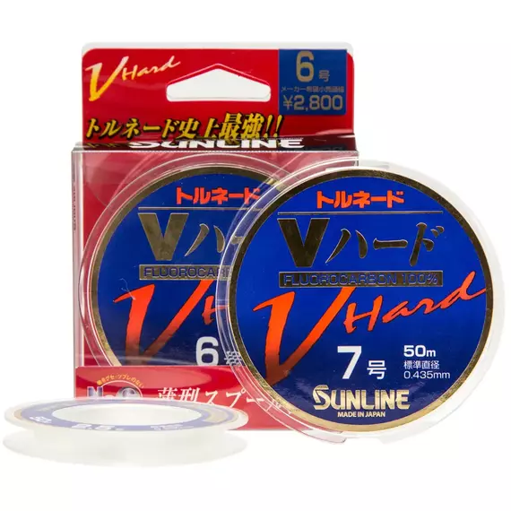 Флюорокарбон Sunline FC Tornado V Hard HG 50m #8.0/0.47mm 17.5kg, Діаметр: 0.470, фото , изображение 2
