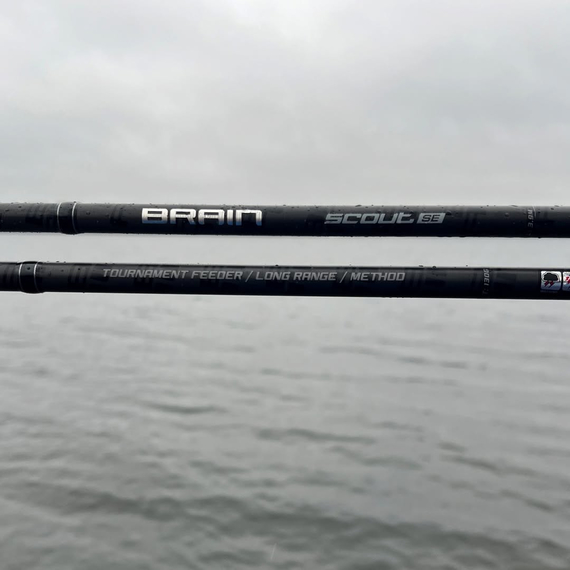 Фідер Brain Scout SE Tournament 3.60m max 150g 3sec (+3 вершинки), Модель: 3.6m 150g, фото , изображение 11