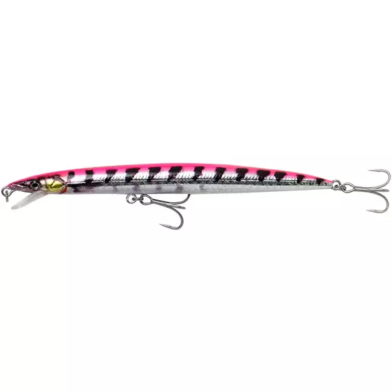 Воблер Savage Gear Sandeel Jerk Minnow S 110mm 7.0g Pink Barracuda PHP, фото 