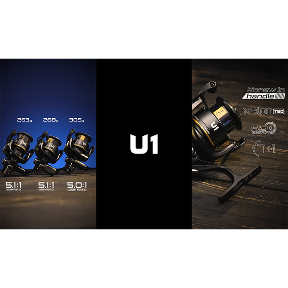 Катушка Favorite U1 2500S (подшип.7+1) + Чехол, Размер шпули: 2500S, Комплектація: з чохлом, фото , изображение 10