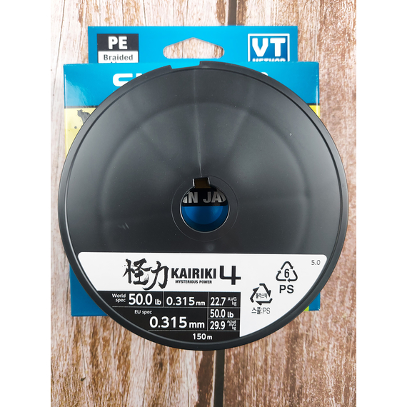 Шнур Shimano Kairiki 4 PE (Mantis Green) 150m 0.315mm 29.9kg, Діаметр: 0.315mm, Колір: салатовий, фото , изображение 4