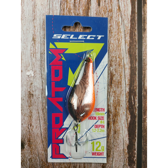 Блешня Select ProAtom 12.0g 59mm #07, Вага блешні: 12г, Колір блешні: 07, фото , изображение 4