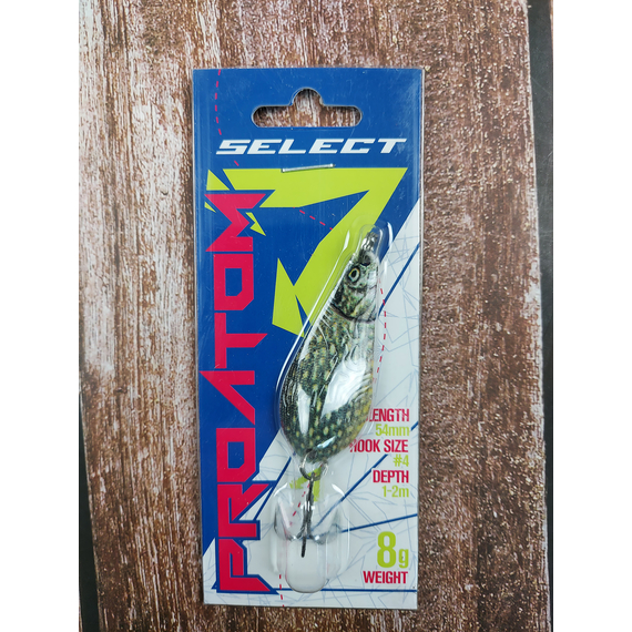 Блешня Select ProAtom 8.0g 54mm S51, Вага блешні: 8г, Колір блешні: S51, фото , изображение 7