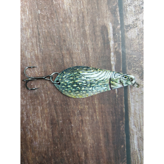 Блешня Select ProAtom 8.0g 54mm S51, Вага блешні: 8г, Колір блешні: S51, фото , изображение 4