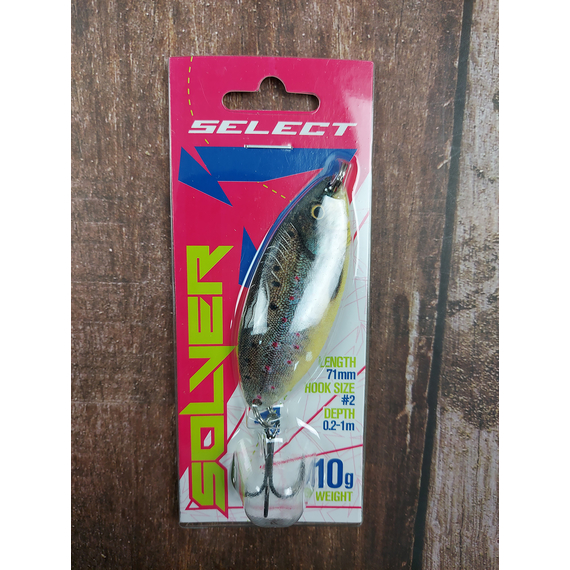 Блешня Select Solver 10.0g 71mm S47, Вес: 10г, Цвет блесны: S47, фото , изображение 4