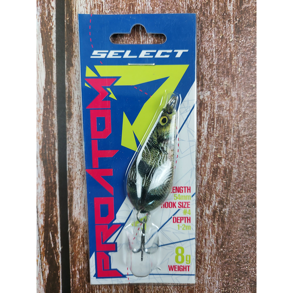 Блешня Select ProAtom 8.0g 54mm S49, Вага блешні: 8г, Колір блешні: S49, фото , изображение 4