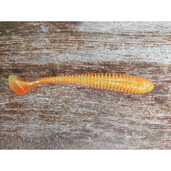 Силикон Keitech Swing Impact 3.5" (8 шт/упак), цвет: pal#04 sun shine lemon, Длина силикона: 3.5" (8.9 см), Расцветка силикона: PAL#04 Sun Shine Lemon, фото , изображение 7