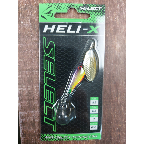 Блешня Select Heli-X №2 7.0g #03, Вага блешні: 7г, Колір блешні: 03, фото , изображение 5