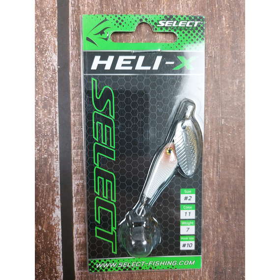 Блешня Select Heli-X №2 7.0g #11, Вага блешні: 7г, Колір блешні: 11, фото , изображение 5