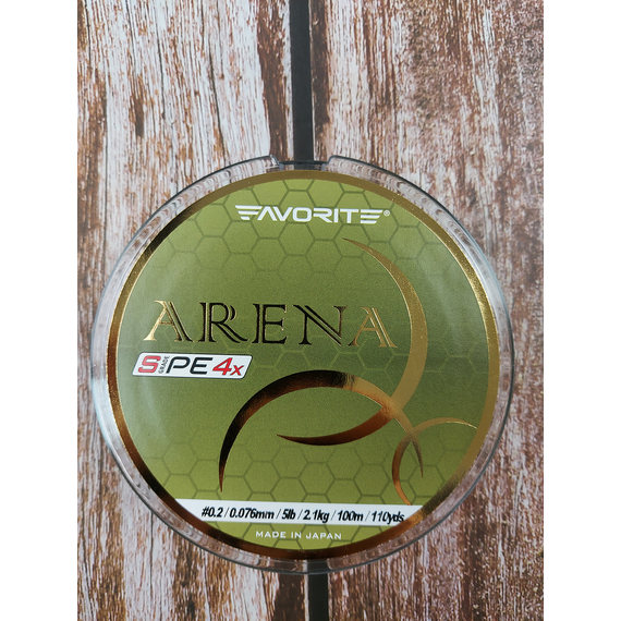 Шнур Favorite Arena PE 4x 100м (silver gray) 0.2/0.076mm, Диаметр: #0.2/0.076mm, Размотка: 100m, Выберите цвет: серый, фото , изображение 5