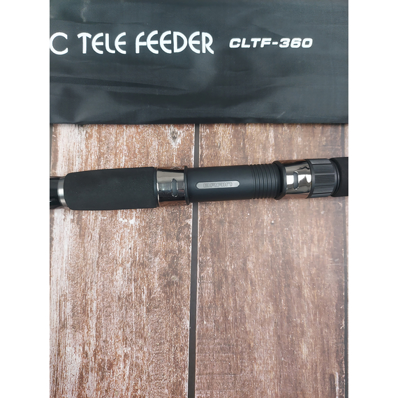 Телескопічний фідер Brain Classic Tele Feeder 3.60m, тест до 160g (+ чохол, пластиковий захист на кільця, три вершинки), Модель: 3.60m, фото , изображение 9