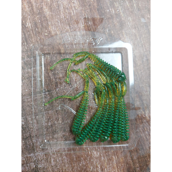 Силікон Select Toxic 1.7" col.087 (8 шт/упак), Довжина силікону: 1.7" (4.2 см), Колір силікону: 087, фото , изображение 5