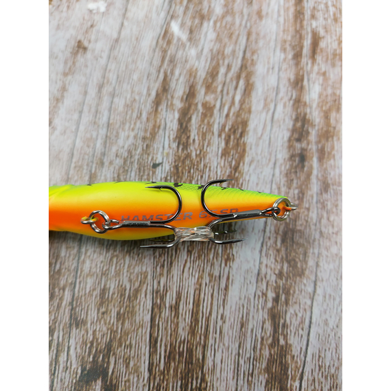 Воблер Select Hamster 65SP 65mm 6.2g #02 (0.6-0.8m), Размер/Вес: 65mm/6g, Цвет воблера: col.02, фото , изображение 6