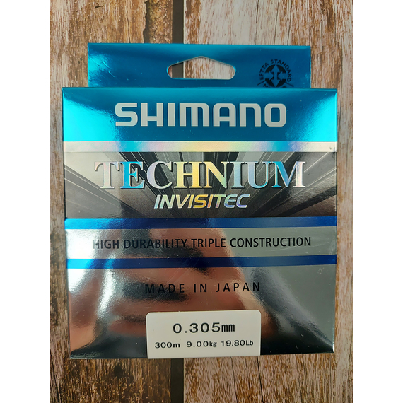 Леска SHIMANO TECHNIUM INVISITEC 300m 0.305mm 9.0kg, Диаметр: 0.305, Размотка: 300m, фото , изображение 4