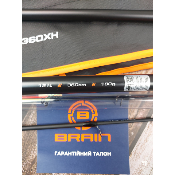 Фидер Brain Apex NEW 3.60 max 180g, Модель: 3.6m 180g, фото , изображение 7