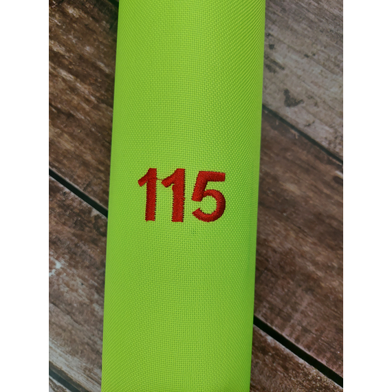 Жесткий чехол для удилищ Select Semi Hard Rod Case 115x10cm, цвет: салатовый, Розміри чохла: 115x10 см, Колір чохла: Світло-зелений, фото , изображение 6