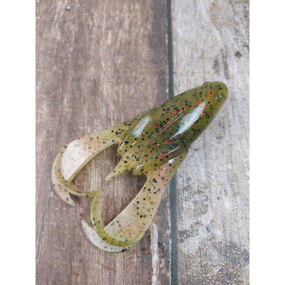 Силікон Keitech Noisy Flapper 3.5" (5 шт/уп), колір:466 watermelon red pearl, фото , изображение 6