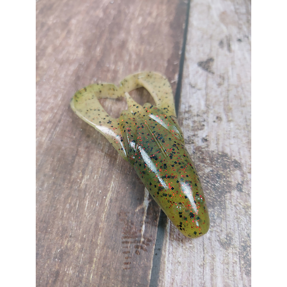 Силікон Keitech Noisy Flapper 3.5" (5 шт/уп), колір:466 watermelon red pearl, фото , изображение 8