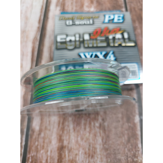 Шнур YGK G-Soul EGI Metal 150m #0.5/10lb, Диаметр: #0.5/0.117mm, Размотка: 150m, фото , изображение 7