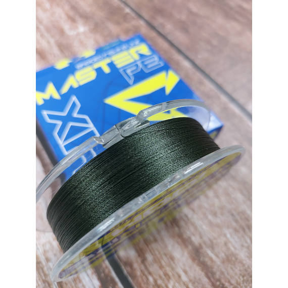 Шнур Select Master PE 100m (темн.-зел.) 0.14мм 17кг, Диаметр: 0.14mm, Размотка: 100m, Выберите цвет: темно-зеленый, фото , изображение 9
